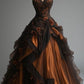 A Line Ball Gown Tulle Long Prom Dress Evening Formal Dress     S7081