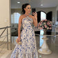 A Line Halter Prom Dress Long Evening Party Dress     S7021