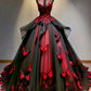 A Line Ball Gown Tulle Long Prom Dress Evening Formal Dress   S7087