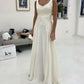 A Line Ivory Wedding Dress Princess Bridal Gown        S6963