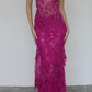Beautiful Spaghetti Straps Birthday Party Dresses Lace Prom Dresses     S7049