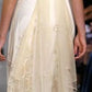 Vintage A Line Straps Satin Long Prom Dress     S6990