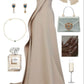 Champagne Prom Dress Long Evening Dress     S7017