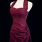 A-line Halter Sweetheart Long Party Dress, A-line Prom Dress     S5351