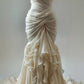 Glamorous Wedding Dress Vintage Long Evening Dress     S7116