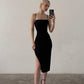 Cocktail dress black prom dress, formal dress for woman     S5373