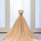 A Line Tulle Sequin Evening Dresses Prom Party Dresses       S7168