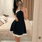 simple a line homecoming dress 18th birthday outfits     S5374