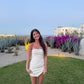 Elegant White Short Evening Dress Women Short Prom Dress        S5377