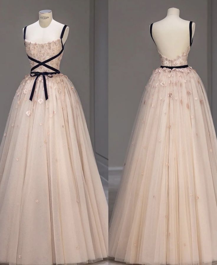 A line tulle long evening dress formal dress party prom dress      S6987