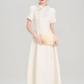 New Chinese style retro waist dress improved cheongsam engagement dress R2366