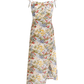 French long floral 2025 new sling slim fit dress R2638