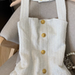 French style Chanel style halter neck dress new summer style high-end pleated skirt R3989