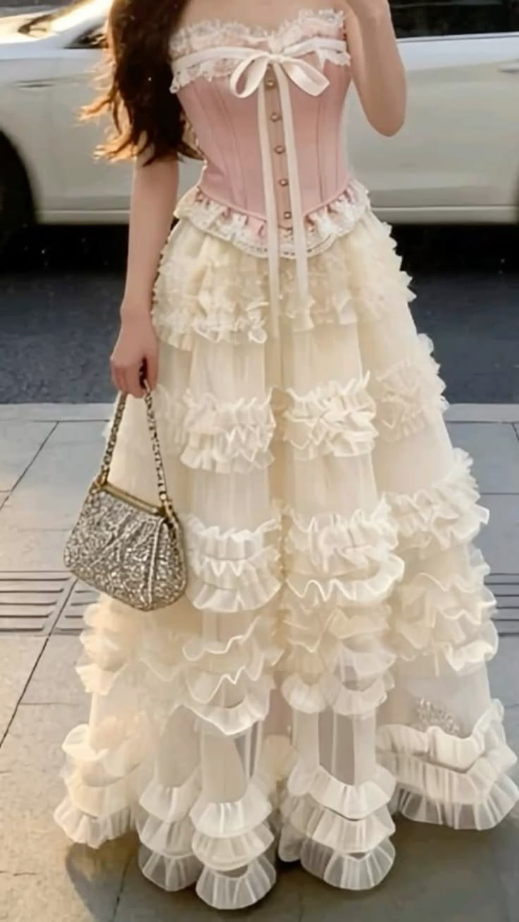 Gentle Tulle Pleated Women's Prom Gown Pink Maxi Evening Dress Birthday Dress — Fall Outfit 2026 New  RS3429