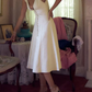Women's V Neck Maxi Dress, Button Front Sleeveless Elegant Casual Dresses     S6972