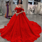 Pink Tulle Quinceanera Dresses for Sweet 16,Off-Shoulder Ball Gowns for Prom S6939