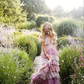 Flowy Ruffled Floral Women's Prom Gown Lavender Corset Maxi Casual Dress — Fall Outfit 2026 New RS3136