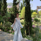 Flowy Silky Women's Prom Gown Pale Blue Corset Maxi Evening Dress Birthday Dress — Fall Outfit 2026 New RS3156