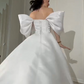 Clean Silky Women's Prom Gown White Waist Fitted Maxi Evening Dress Birthday Dress — Fall Outfit 2026 New  RS3300