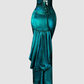 French retro herringbone tube top 2025 plus size satin hip skirt suit R1422