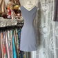 Retro stitching beaded waist slim hip short skirt ball gown R6196