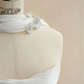 White tube top pleated waist slim hip elegant long skirt, prom dress R5680