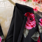 Ruffled waist slimming temperament lady V-neck hip fishtail chiffon dress fashionable dress skirt R0370