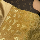 Gold strapless beaded fitted long ball gown R6956
