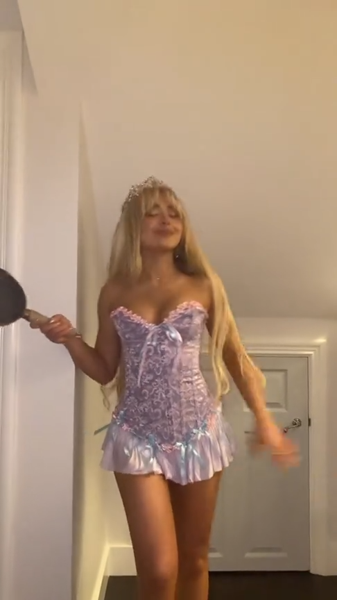 Purple Strapless Fitted Waist Pleated Short Skirt Homecoming Dress R5605