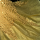 Gold strapless beaded fitted long ball gown R6956