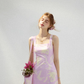 Light summer dream floral dress French suspender skirt holiday wear short skirt summer R3421