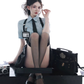 College style suspender fishbone dress 2025 large size pure desire JK suit skirt R1049