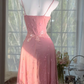 Applique Flowy Women's Homecoming Dress Pink Corset Short Prom Dress Party Dress RS2483
