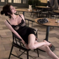 Sexy hot girl lace see-through suspender dress 2025 large size pure desire hip skirt R1380