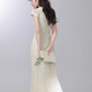 2025 new style gentle style floral dress female waist long skirt R1968
