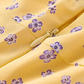 French retro floral dress 2025 new temperament waist long dress R2583