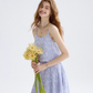 Sea salt daisy floral dress French suspender skirt short skirt holiday wear skirt female summer R3454