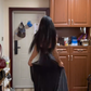 Dark gray halter-neck fitted long ball gown with slits for a sexy look R7597