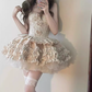 French first love lolita lolita princess dress heavy work fluffy fairy dress R1645