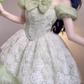 Tea break French first love sweet forest style princess dress small dress R1661