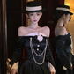 Black off-the-shoulder sexy fitted long ball gown R7081