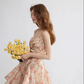 French suspender skirt floral dress high-end wear short skirt summer skirt R2767