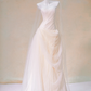 Pink tube top waist slim hip sexy long dress bridal gown R5730