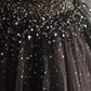 Dark purple halter-neck fitted waist elegant princess cake skirt long ball gown bridal dress R6762