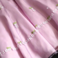 Pink halter-neck floral design, fitted waist, A-line silhouette, full skirt, long ball gown, bridal dress R6841