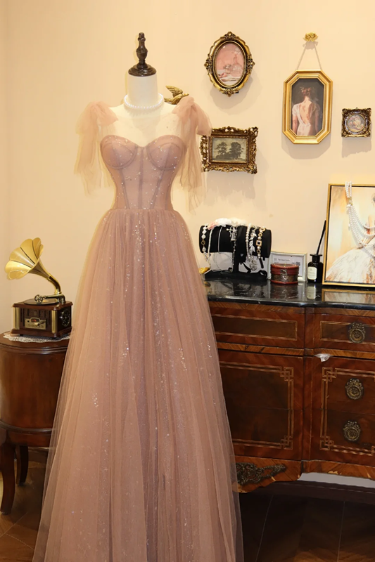 Pink halter-neck, fitted long ball gown, bridal dress R7196