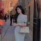 New Arrival Elegant Bodycon Sexy Vintage Casual Prom Party Midi Dress      S5420