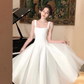 Midi Dress for Women Evening Party A Line Dresses       S5417