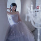 Elegant Tulle Party Dress Prom Dresses For Women Evening Gowns     S3101