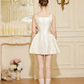 Classic Lace Cocktail Dress with Rhinestone Embellishment R9208
